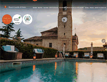 Tablet Screenshot of hotelcastellodisinio.com